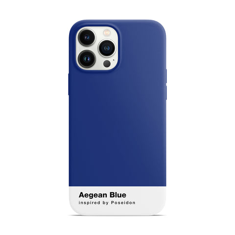 Aegean Blue for iPhone 13/14,  13Pro/14Pro & iPhone 15 Plus & iPhone 15 Pro Max