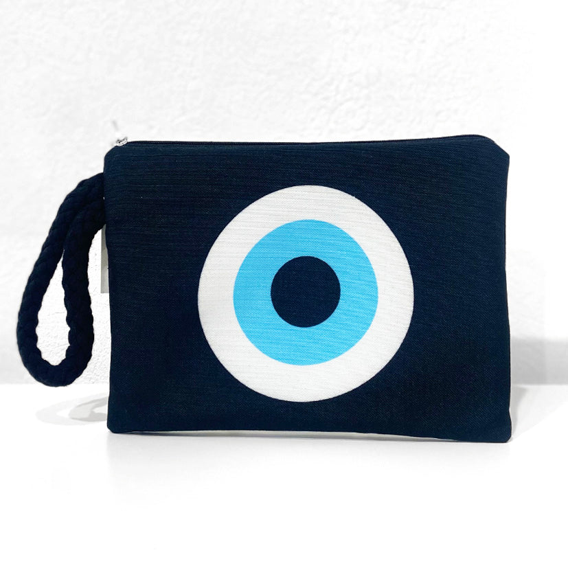 Eye discount clutch bag