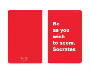 Be as you wish to seem pocket notebook
