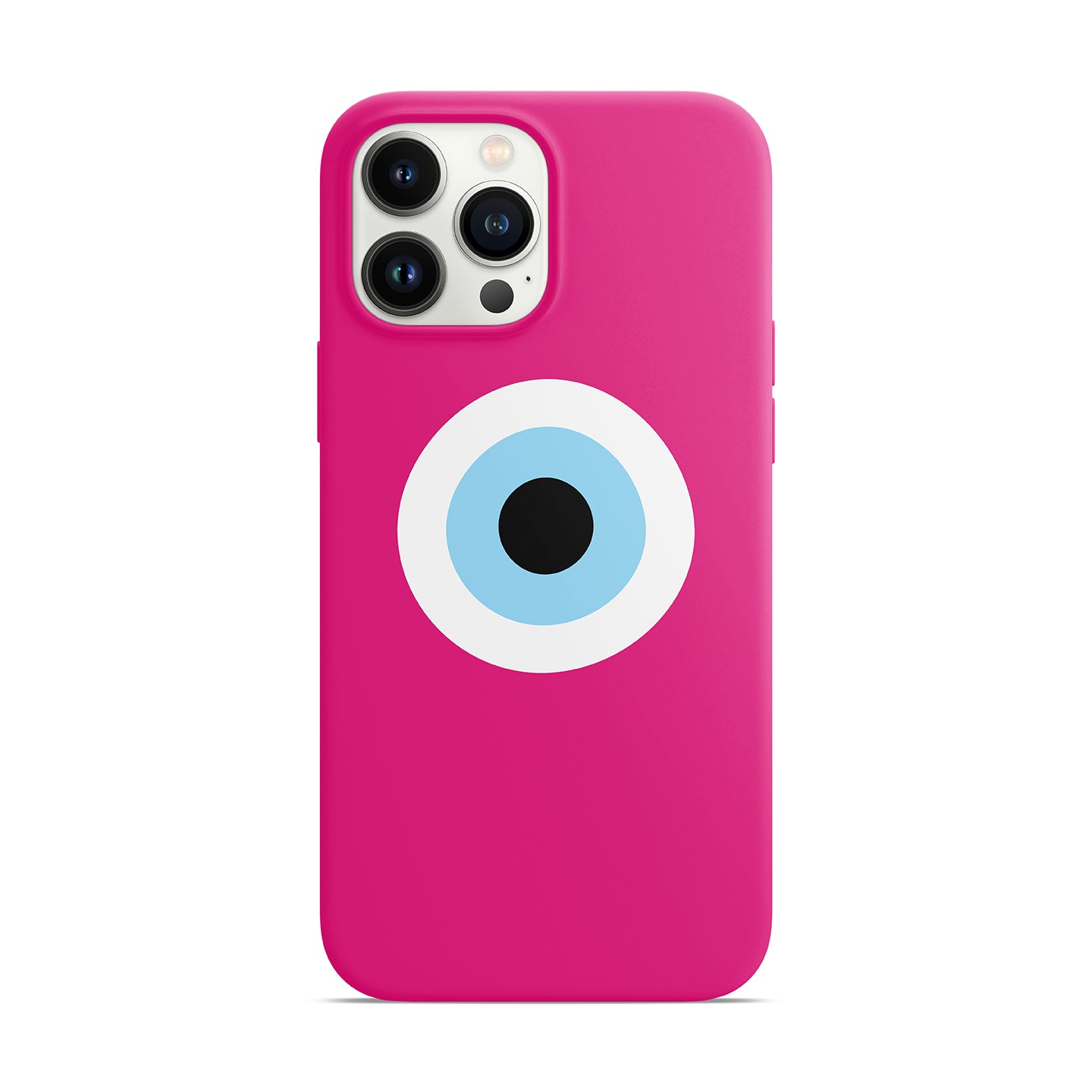 Fucshia Evil Eye for iPhone 15Plus & iPhone15 Pro Max