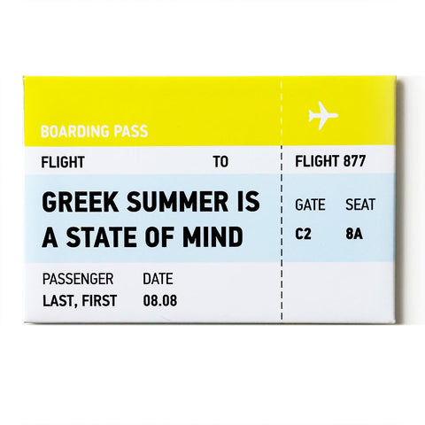 Greek Summer magnet