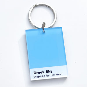 Greek Sky Key Ring