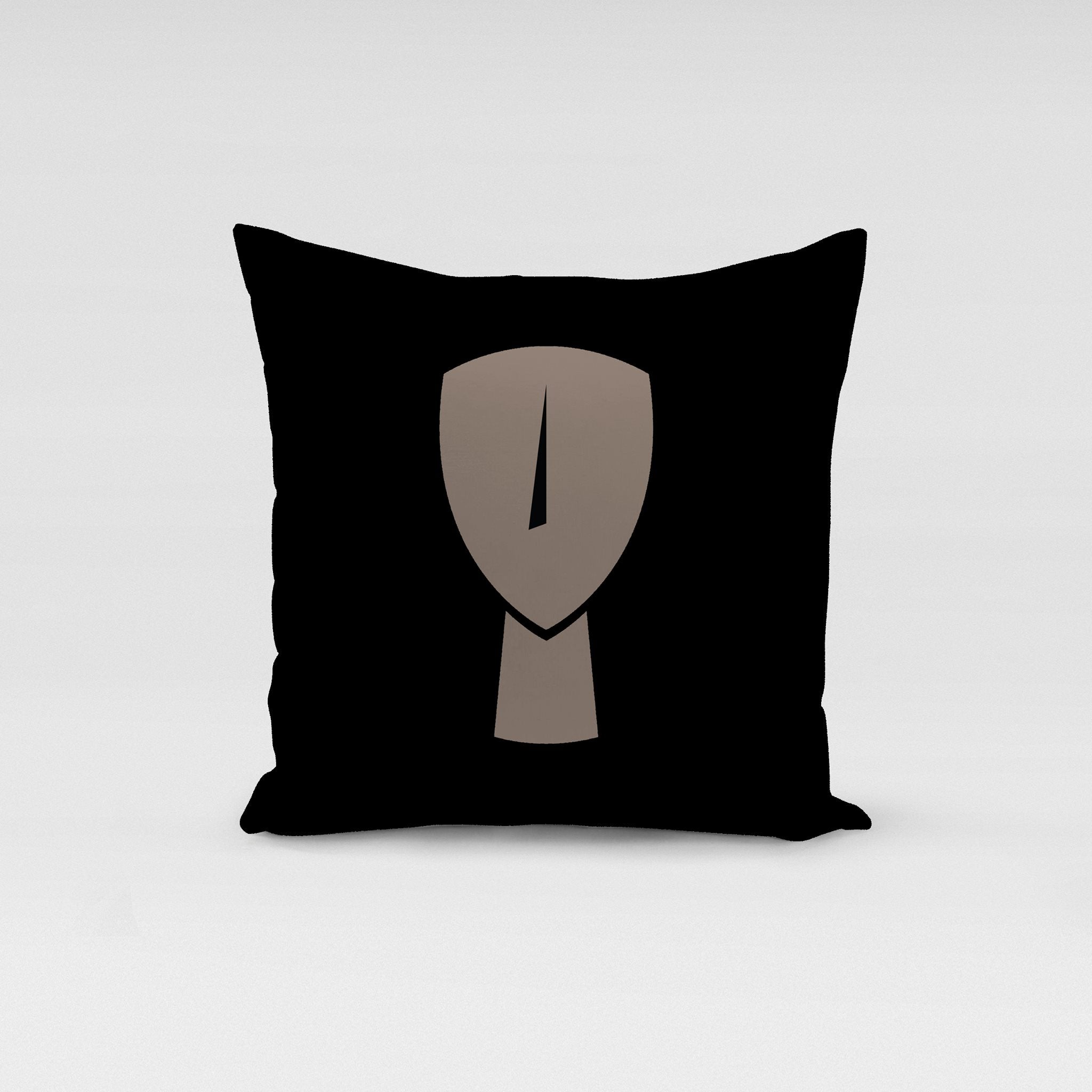 Cycladic Black Beige Pillow