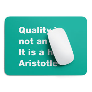 Quality Aristotle mouse pad