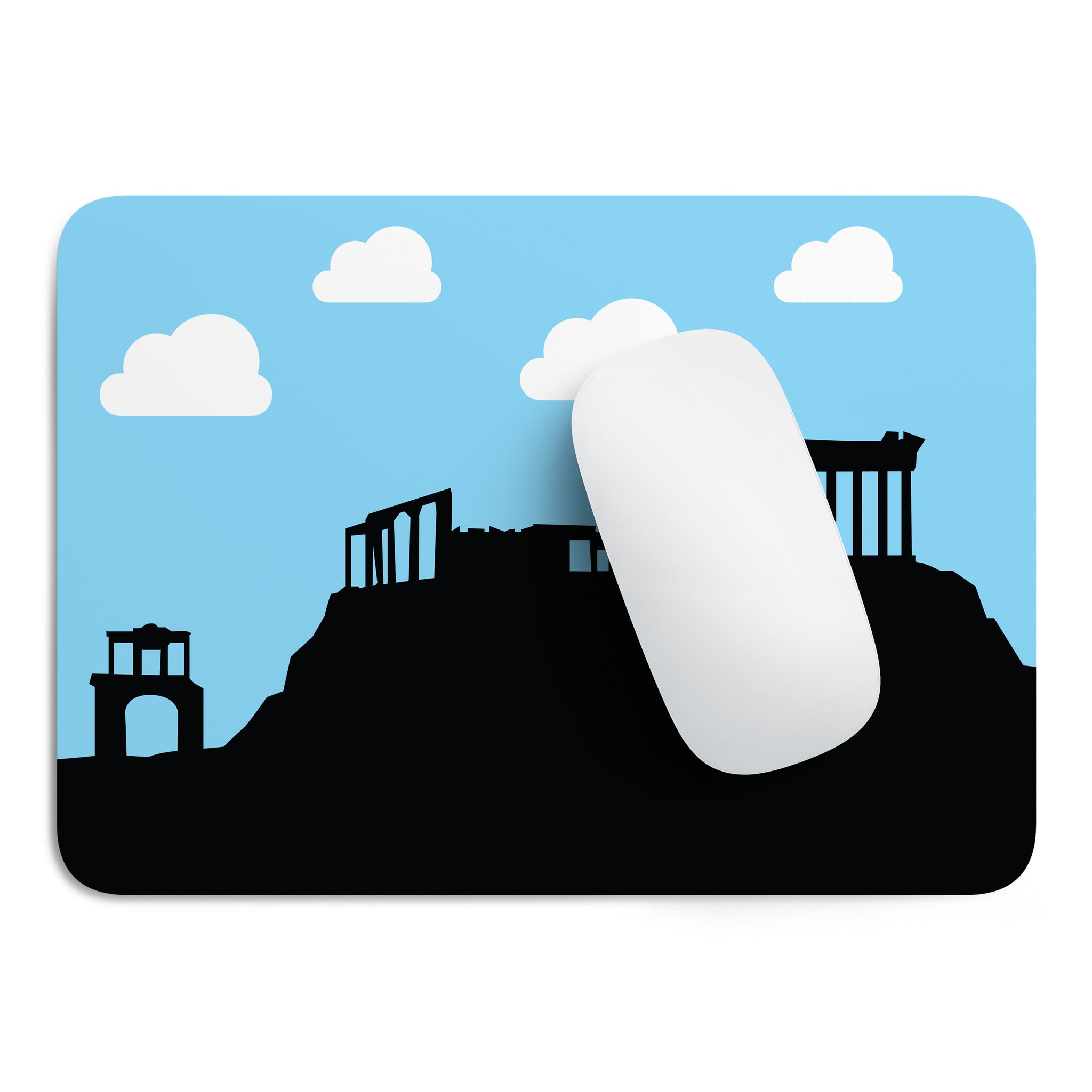 Acropolis mouse pad