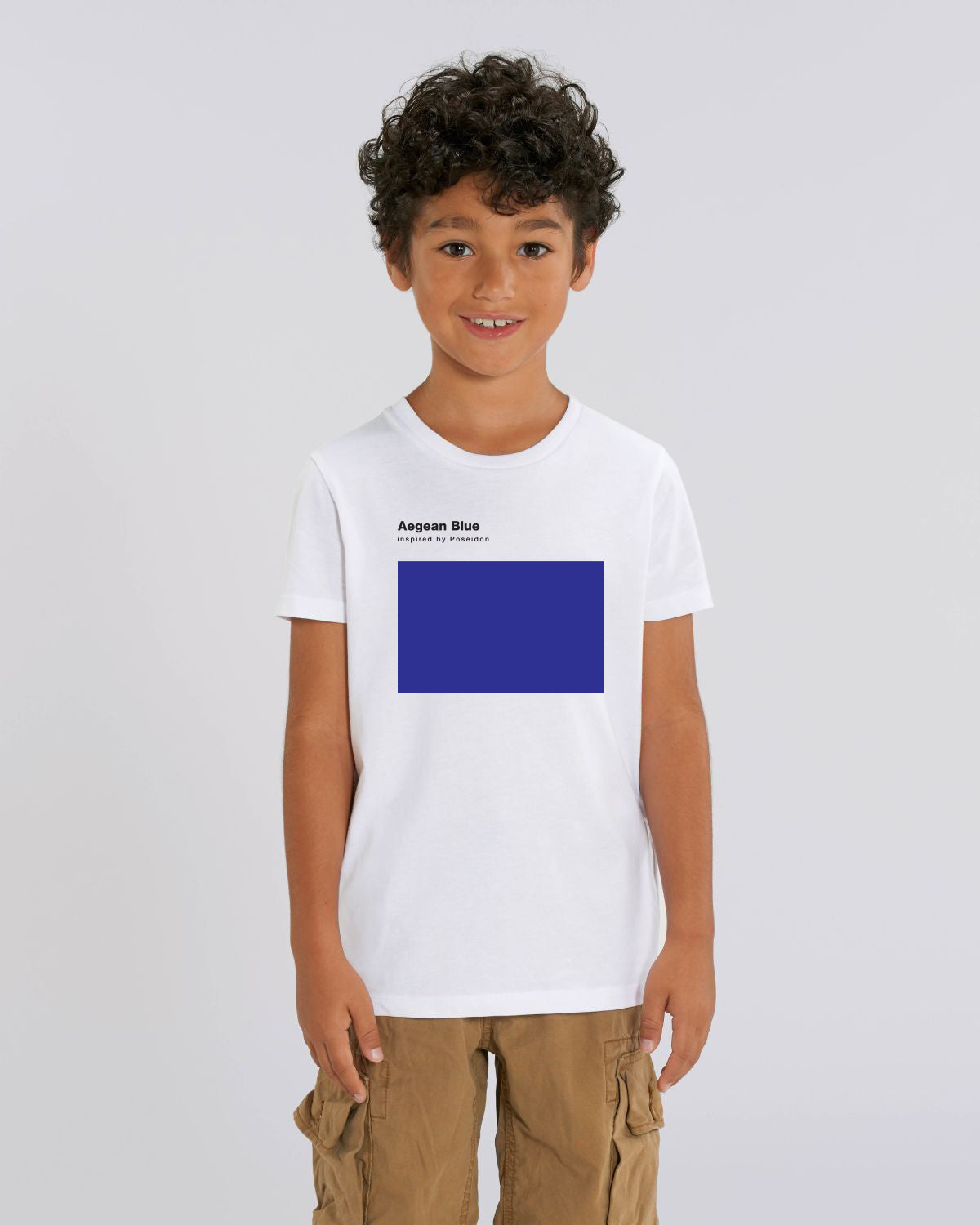 Aegean Blue kids t shirt