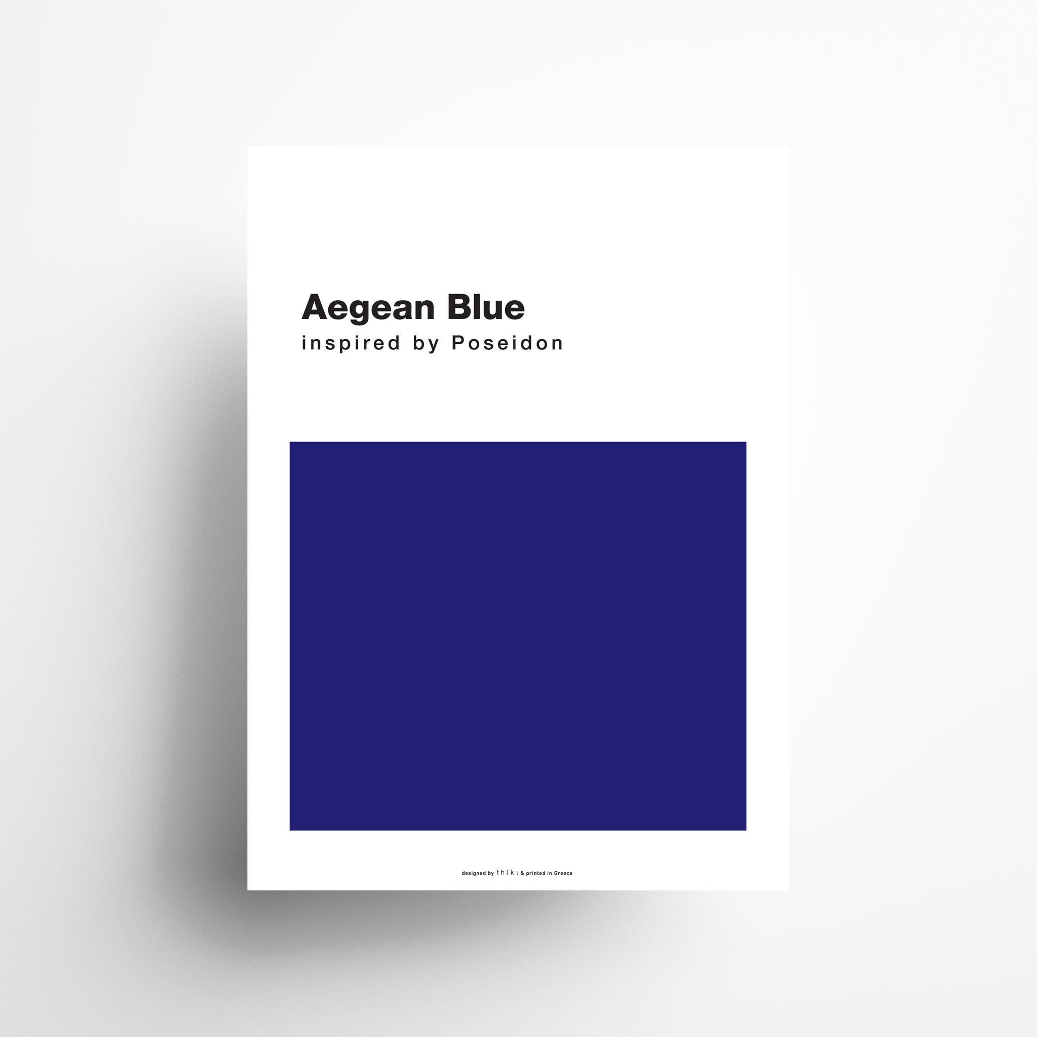 Aegean Blue poster
