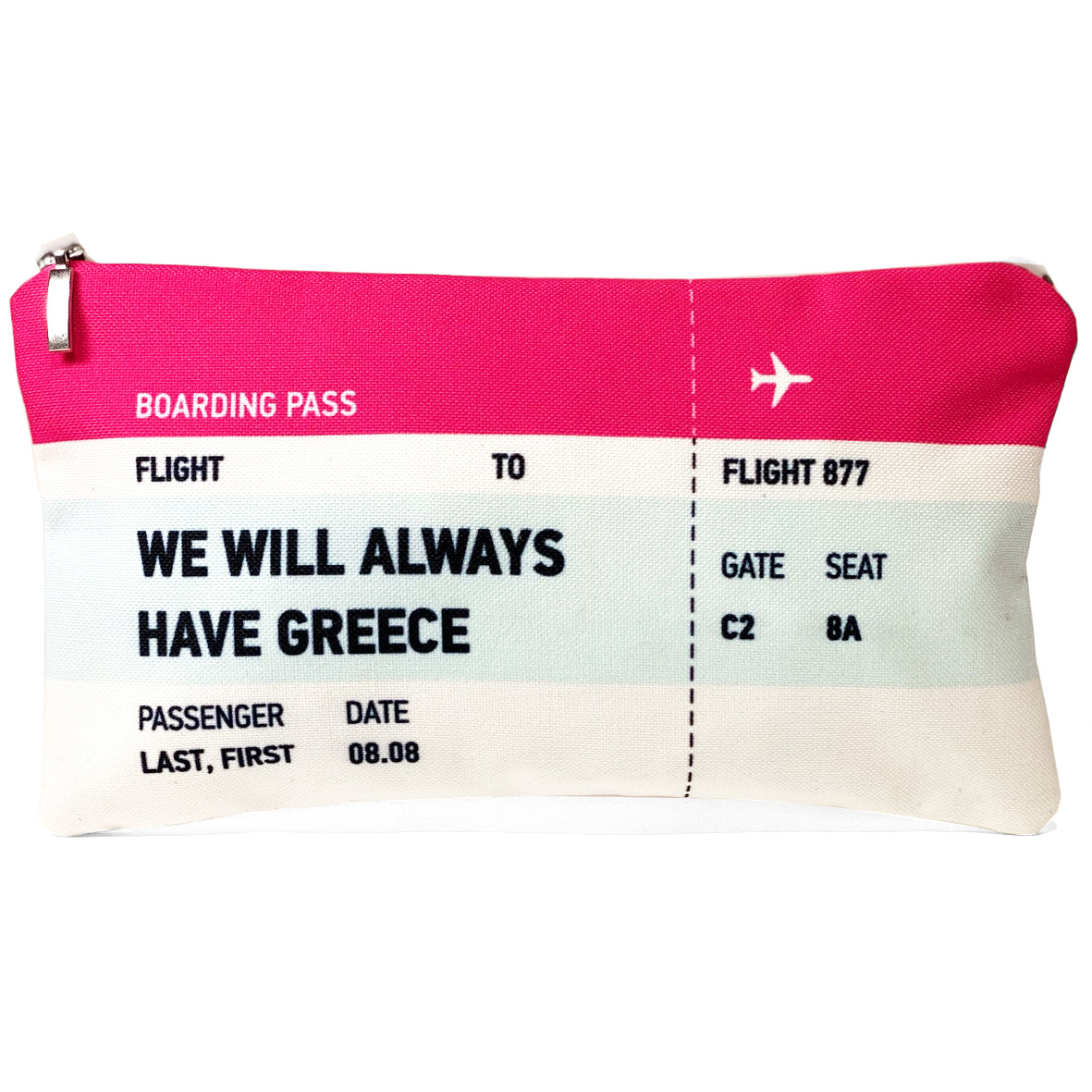 We will always have Greece ticket bag