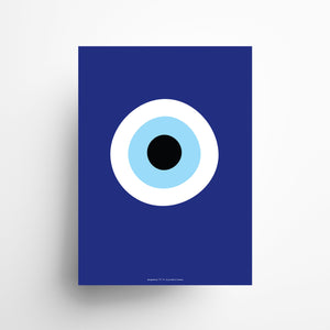 The Blue Evil Eye poster