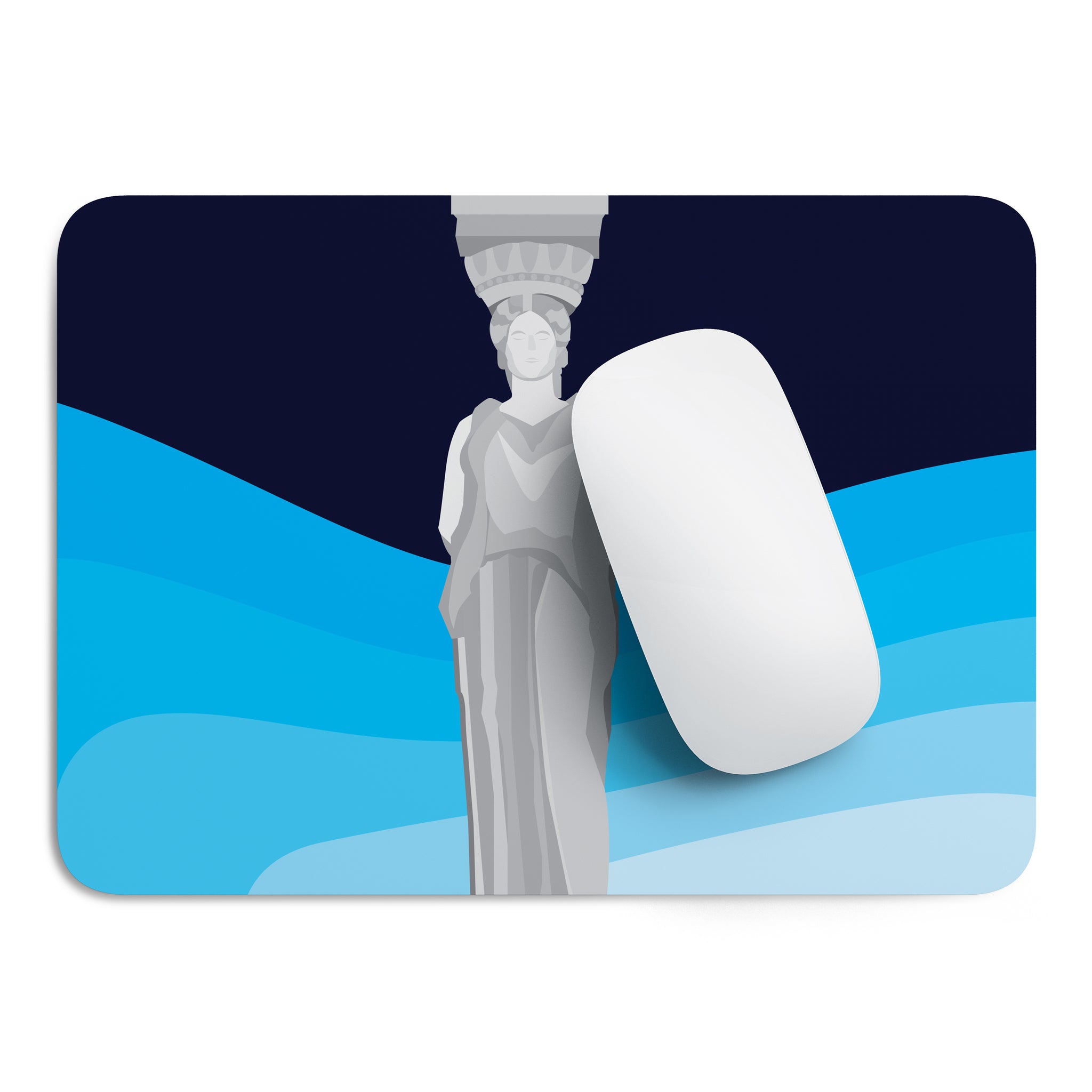 The Caryatide mouse pad