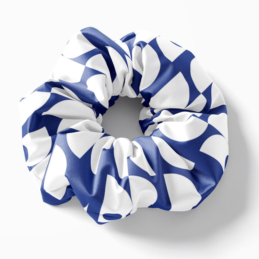 Cycladic day scrunchie