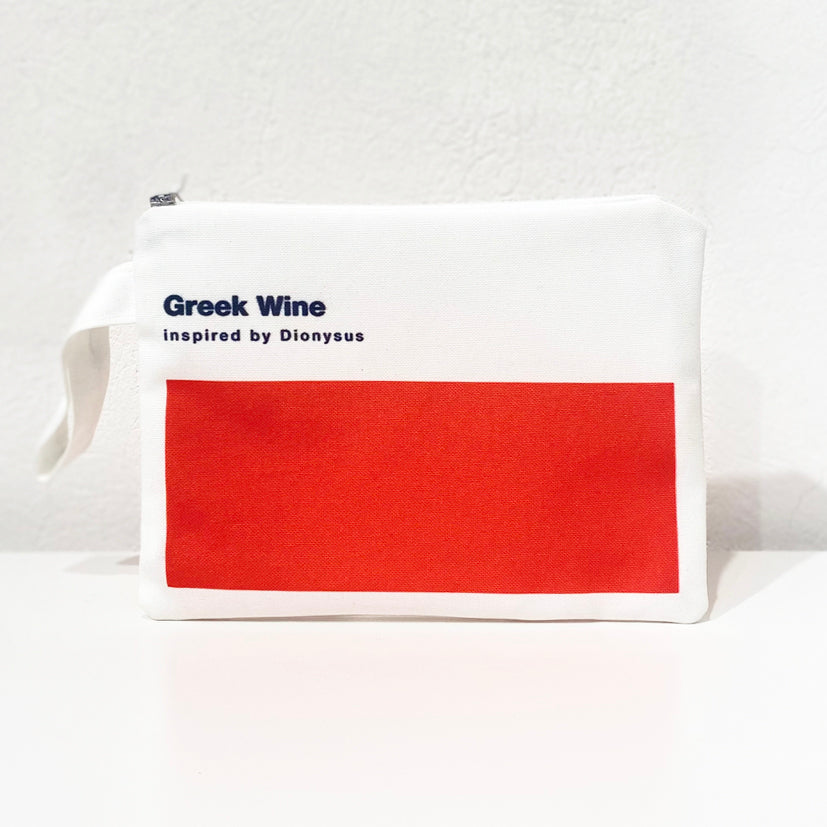 Greek Wine clutch bag