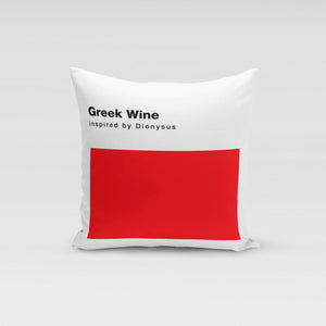 Greek Wine Pillow