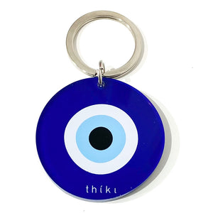 Blue Evil Eye Key Ring