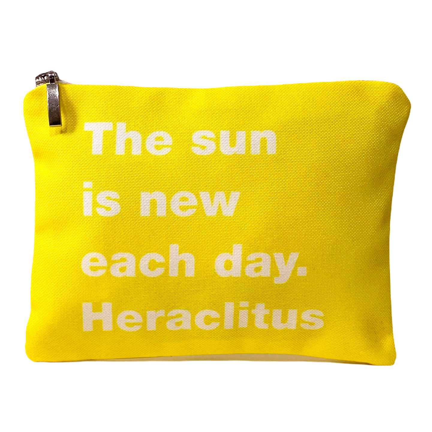 The sun is new each day. Heraclitus Thiki bag