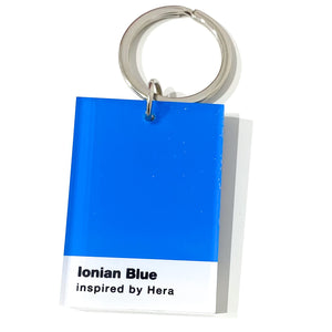 Ionian Blue Key Ring