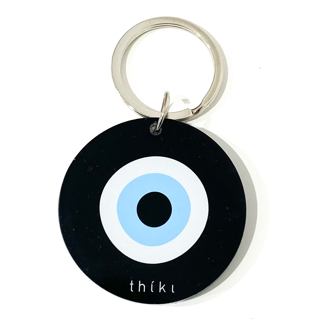 Black Evil Eye Key Ring