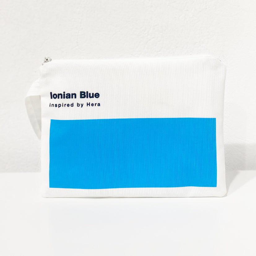 Ionian Blue clutch bag
