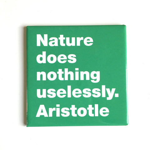 Nature -Aristotle magnet