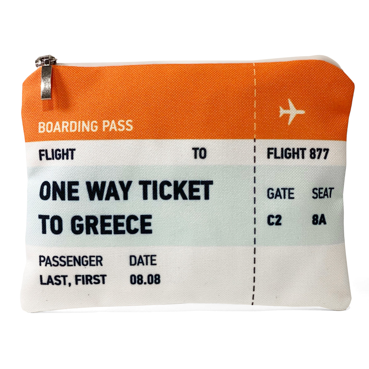 One way ticket to Greece Thiki bag