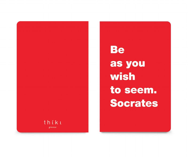 Be as you wish to seem pocket notebook