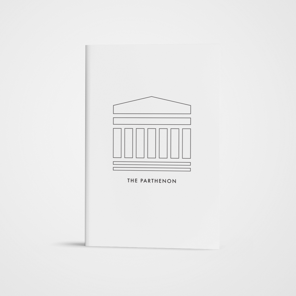 The Parthenon / A5 notebook