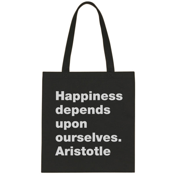 Aristotle canvas tote bag