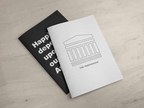 The Parthenon / A5 notebook